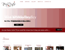 Tablet Screenshot of marybradleyllc.com